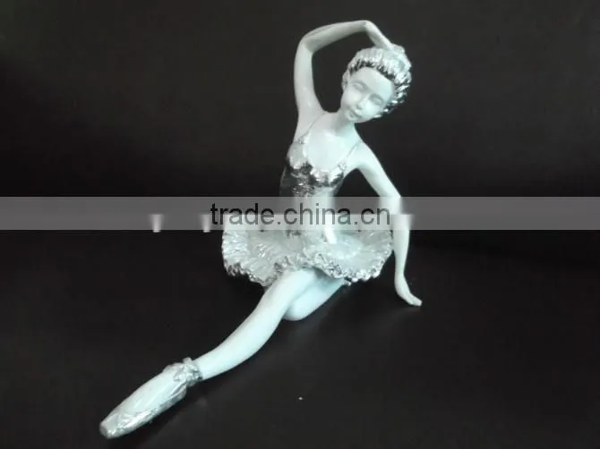 custom high quality resin ballet figure