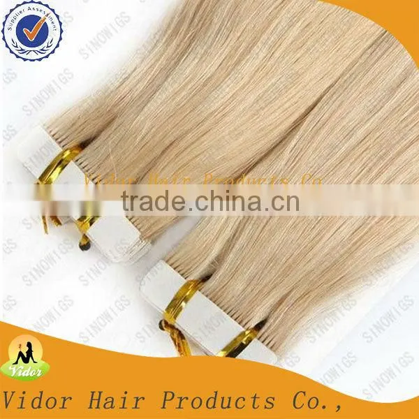 Tape Hair Extensions Tape In Raw Unprocessed 100% Brazilian Virgin Hair