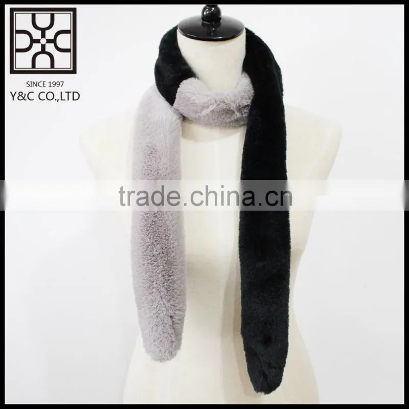 Own Design Fake Fur Long Scarf