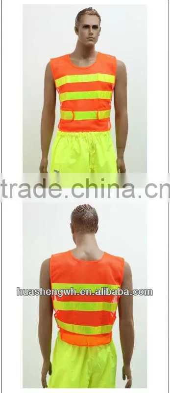 hi vis safety jacket/ safety softshell vest