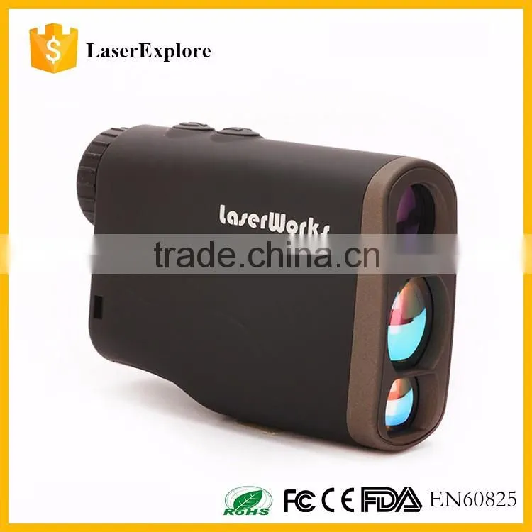 1000M Monocular Telescope Waterproof Flagpole Lock Golf Laser range finder Distance Measures