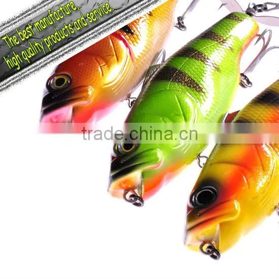 2012new high quality best selling hard fishing lure Twist Tall Popper 150mm 95g