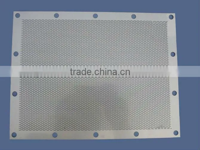standard staggered perforated metal sheet