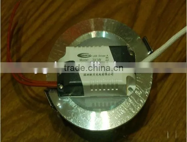 3w commercial ceiling shower lights with CE ROHS