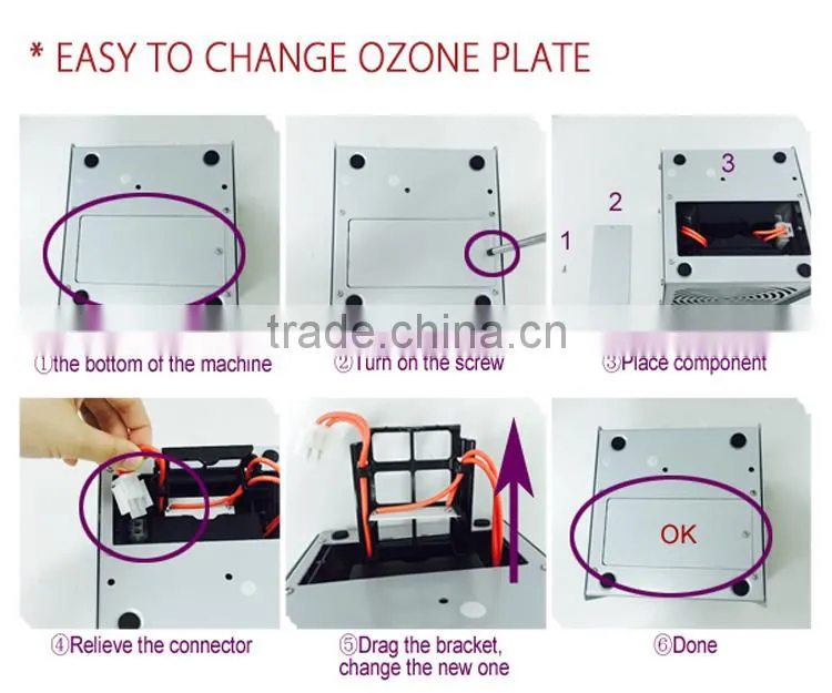 Hot sale portable ozone pump