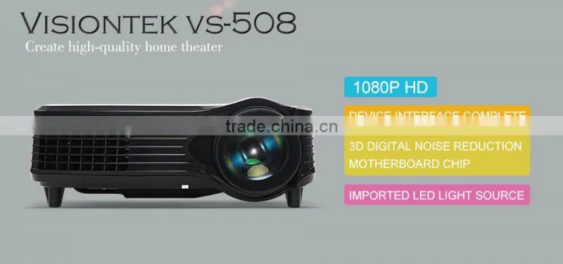 2016 new home theater projector support 1080p ,popular projector 2000 lumens