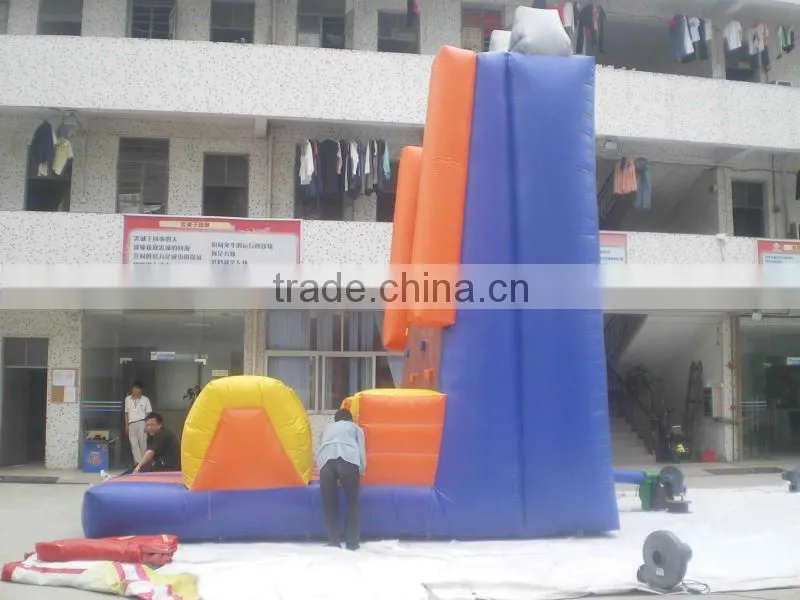 PVC Iceberg inflatable climbing Wall/inflatable climber