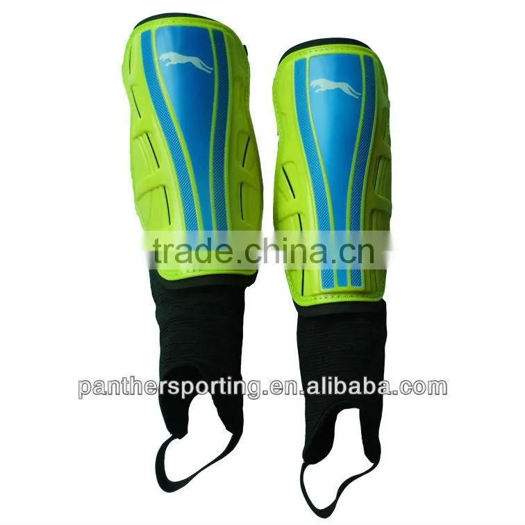Professional Soccer Plastic Shin Guards, Black Shin Guard