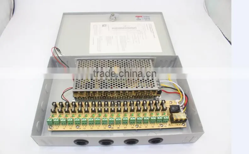 18CH shunt filtering PSU 12V 10A lightning protection switch power supply box YJS-A031