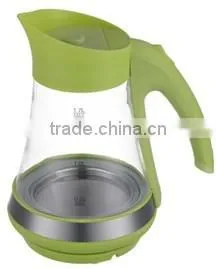 1.7L rotational glass electric kettle (new)