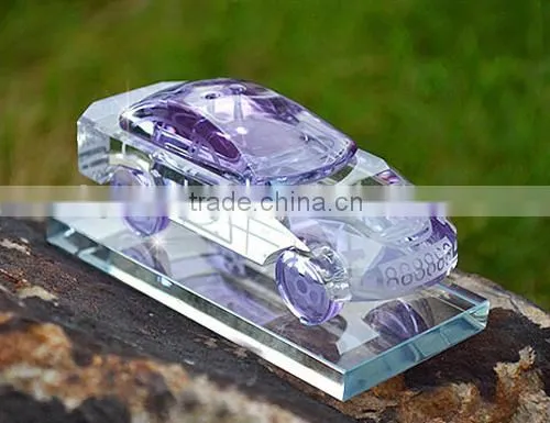 2015 new crystal car model souvenir HYCB-08c