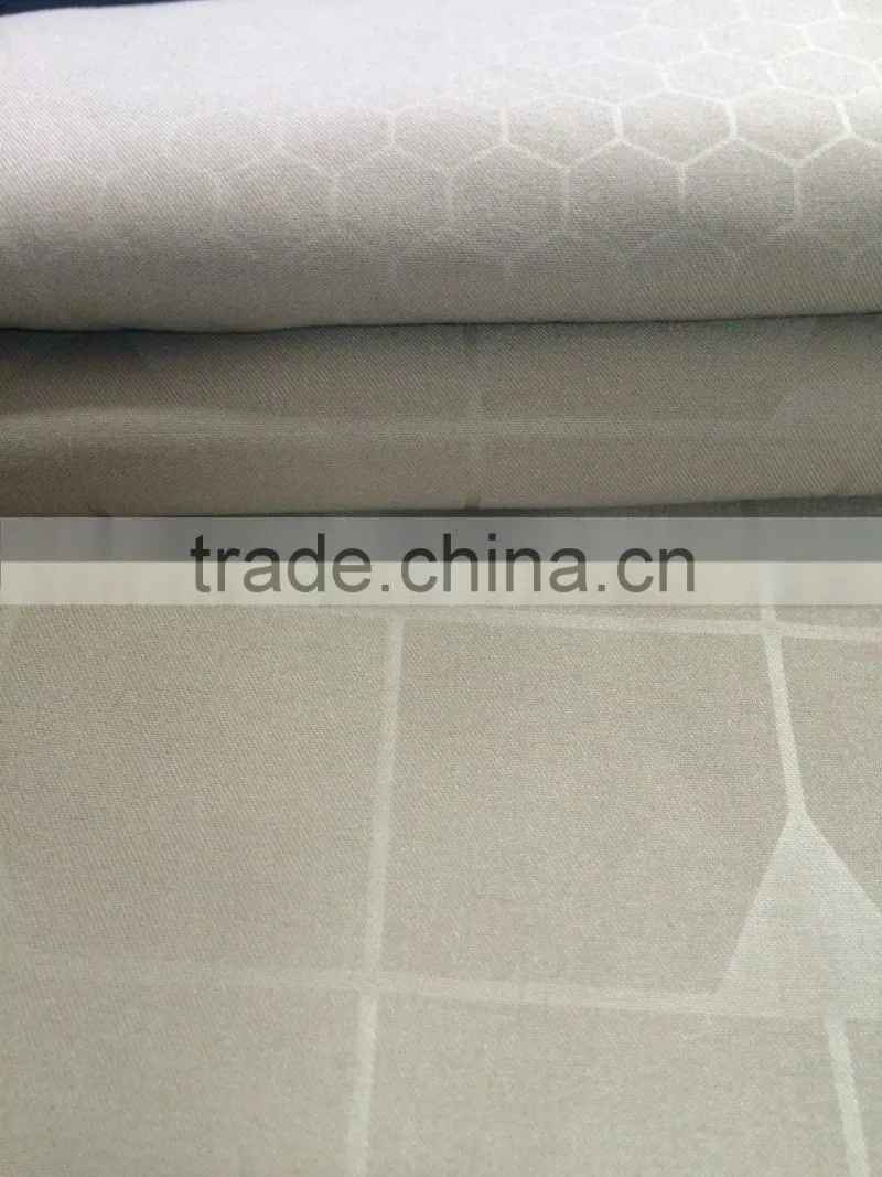 Embossed Twill Microfiber Peach Skin Fabric