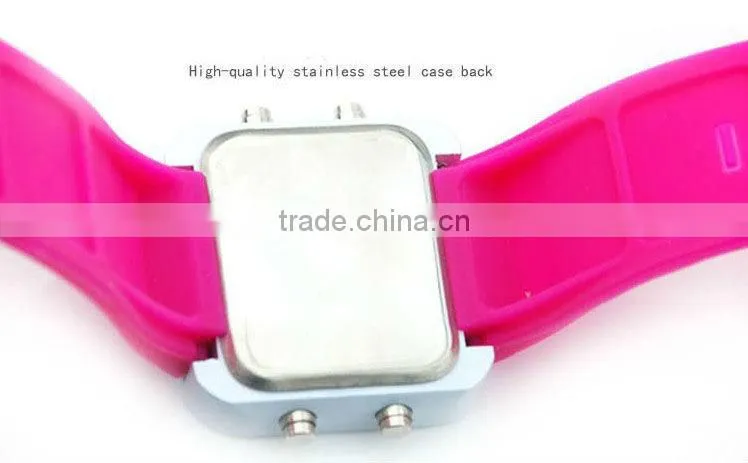 Adult / Kids Sizes Colorful Waterproof / Sport Wrist Watch silicone