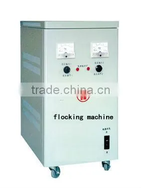 flocking machine for paper