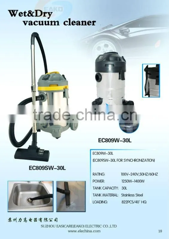 industrial Inox wet and dry vacuum cleaner
