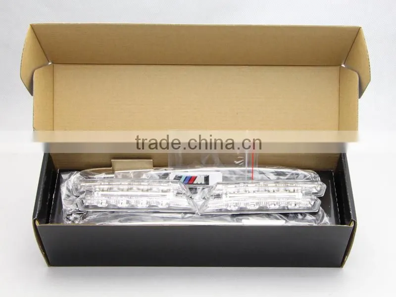 Black housing led side marker lamp for BMW E46 LCI facelift led side marker 12v 24v