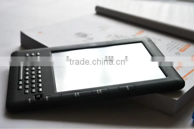 6 inch e-ink ebook reader with keybaord,wifi and touched panel