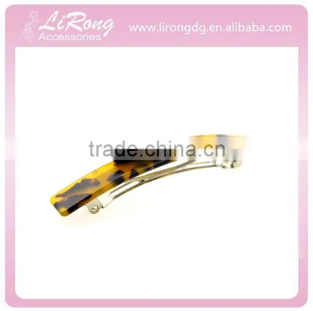 Fancy cellulose acetate barrettes newest hair clips
