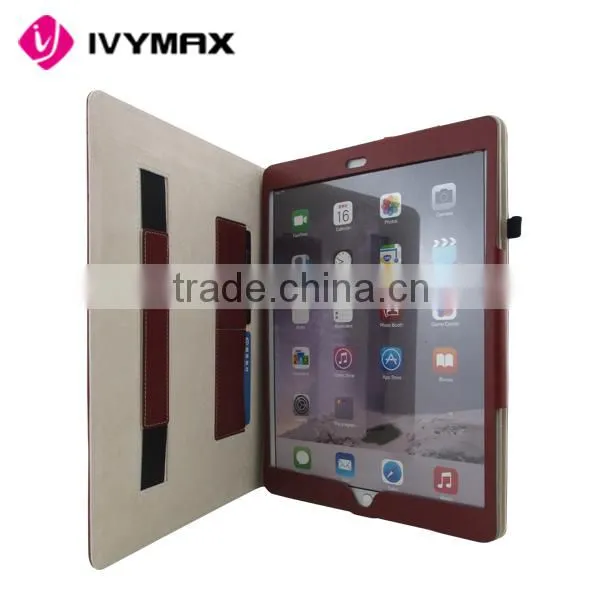 Pu leather case for ipad pro with stand case cover