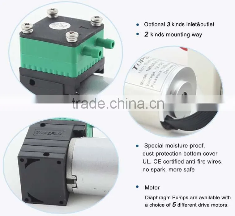 Diaphragm vacuum pump/12V vacuum pump/DC Mini vacuum pump