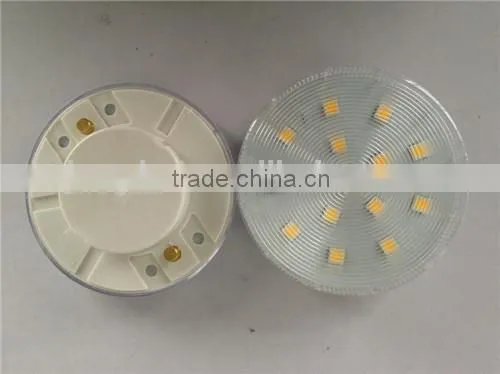 Weier Glass gx53 led cabinet lamp 5.5w led gx53 lamp 5050 30 smd