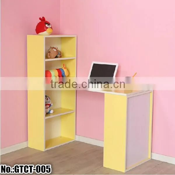 Wooden diy 9 cube kids bookshelf