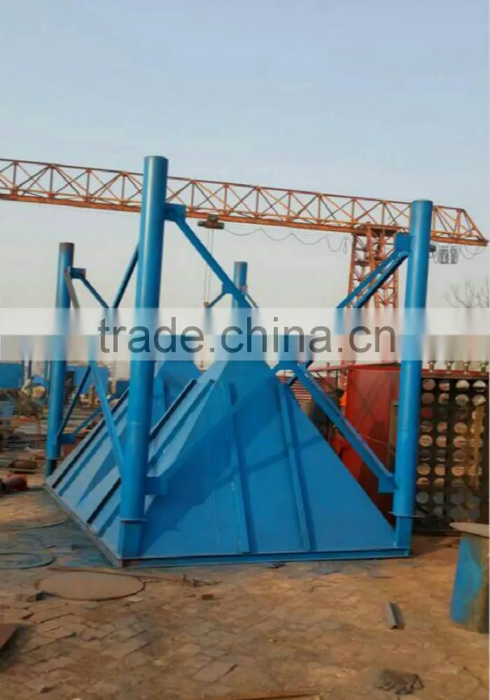 Cement factory dust collector with filtering bag