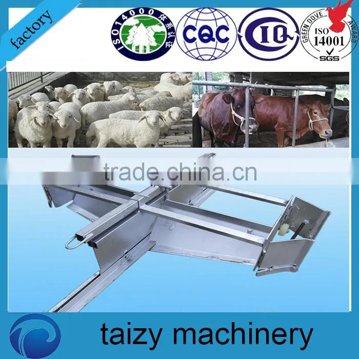 Cow dung drying floor cleaning machine