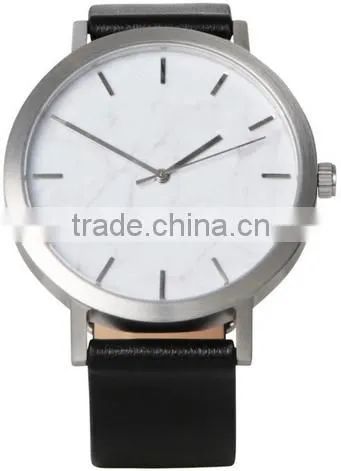 Marble face men watches from china with power gold international