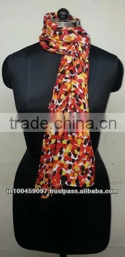 Printed scarves