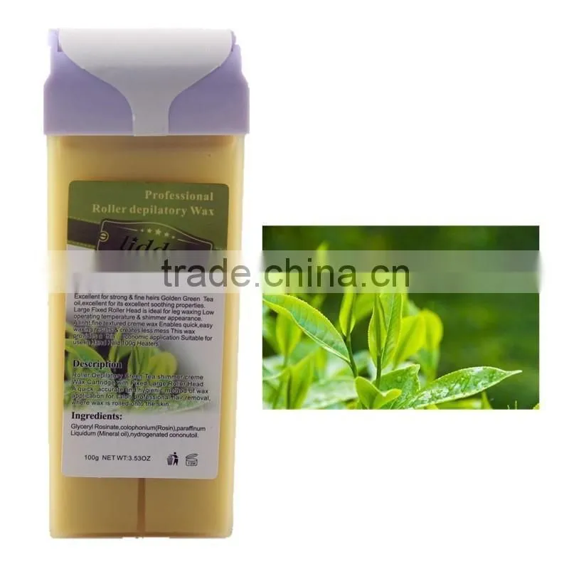 100ml Hair Removal Wax Series Refillable Roll On Depilatory Hot Wax Hair Removal Cream