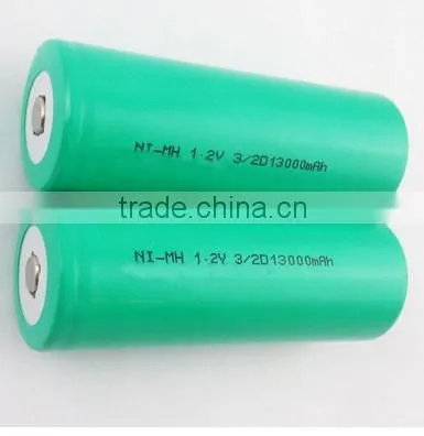Rechargable 1.2V10000mah Ni-Mh F size battery