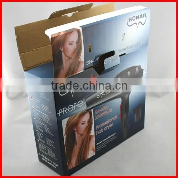 Custom Printing Corrugated Box for Hair Dryer Packing Wholesale