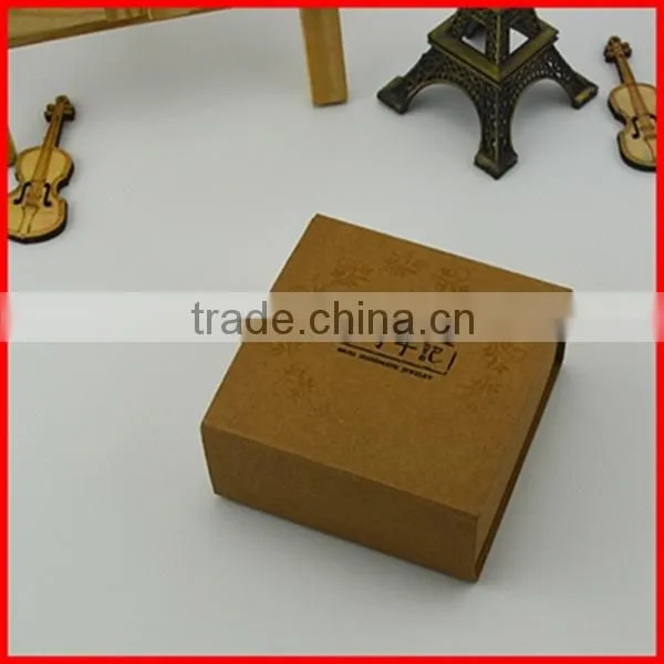 Luxury High-end Promotional Earrings Box with Foil Stamping