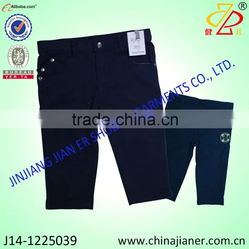 new style products 100%cotton wholesale jeans baby pants