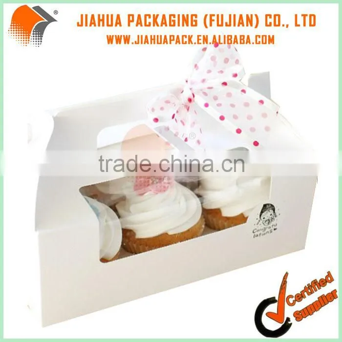 24 cupcake paper cardboard boxes