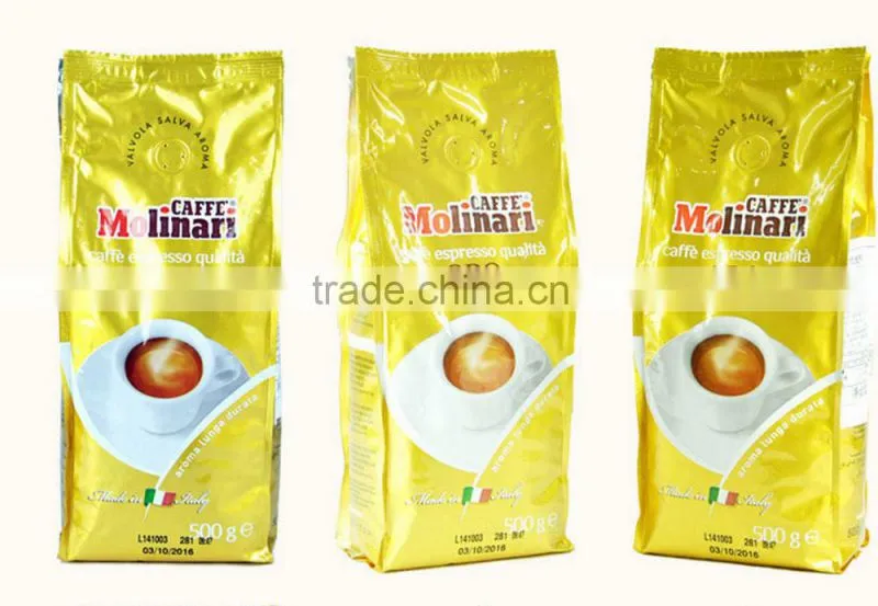 coffee bean packaging bag/plastic coffee bean packaging