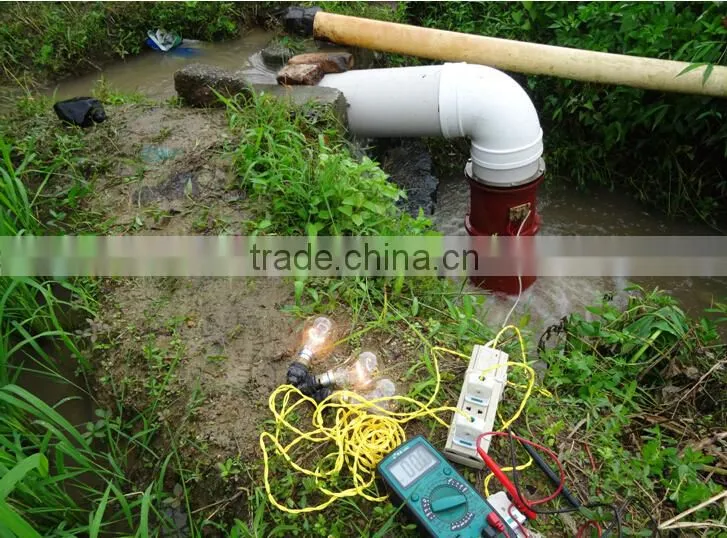 Tubular hydroelectric generator / mini hydroelectric power stations