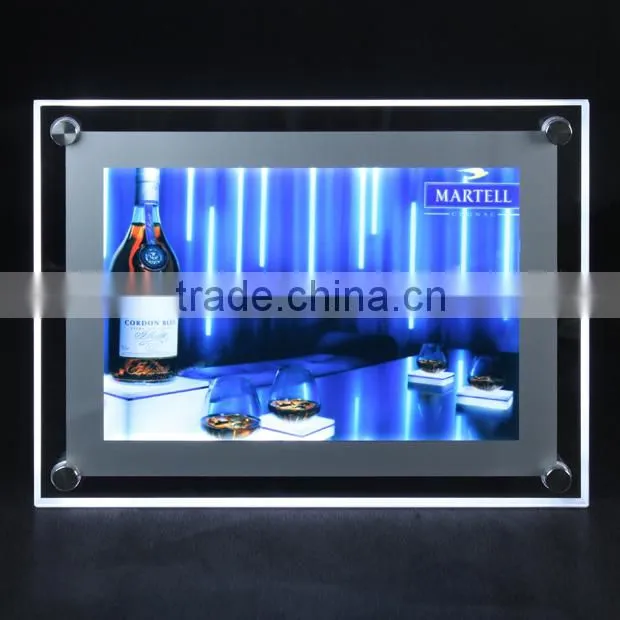 Acrylic Indoor advertising light box