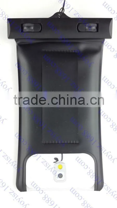 100% CLEAR PVC WATERPROOF CASE COVER BAG DRY POUCH FOR MOBILE PHONE WITH IPX8 REPORT