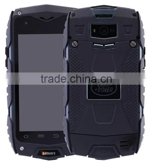 4.0'' Discovery v11 IP68 waterproof shockproof Quad Core dual SIM Android rugged smartphone