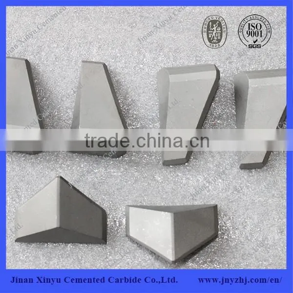Raw material YG15 cemented carbide shield cutter tips