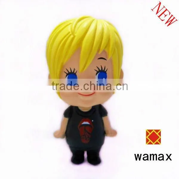 Lovely miniature custom made cartoon figurine for sale