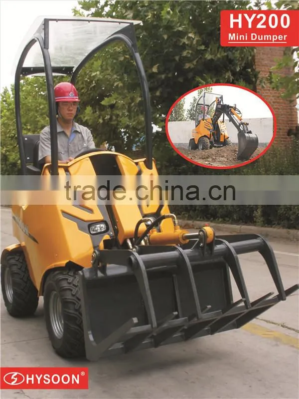 China Hysoon HD10L articulated loader for sale