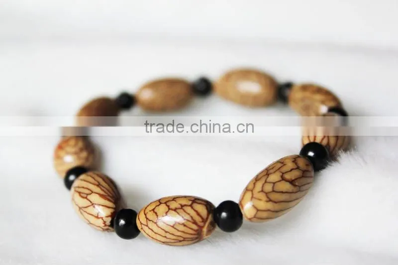 Artistic Red Sandalwood Beaded Bracelets 10mm