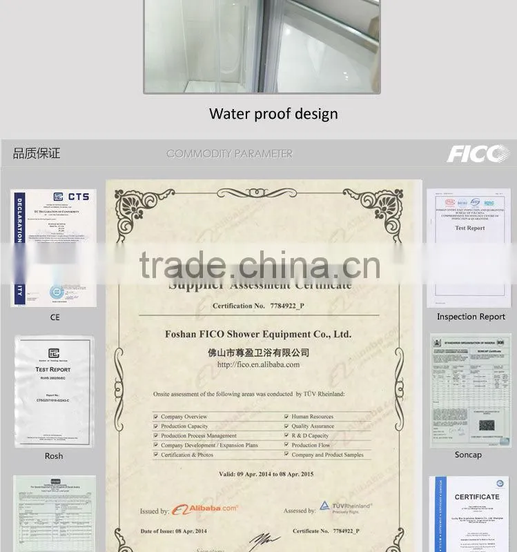 Fico shower Cabin FC-509 simple shower room for home