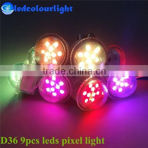 36mm LED pixel lights with 6PCS/9PCS leds