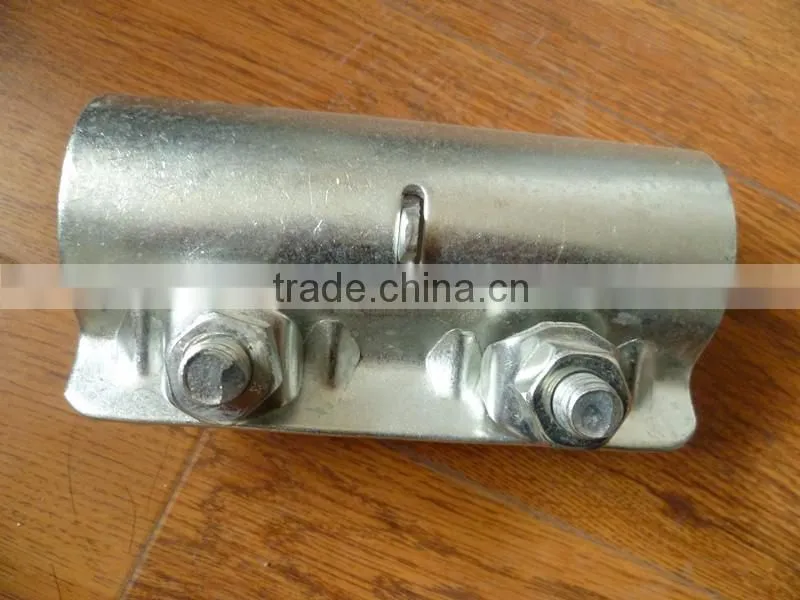 European Standard EN74 Sleeve Coupler For joining two tubes together
