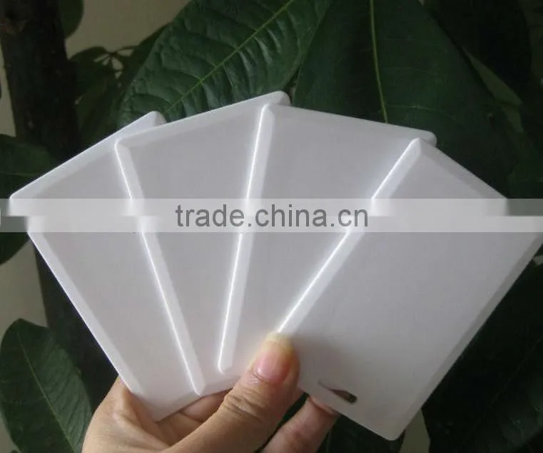 Plastic Contact ID IC 125khz 13.56mhz 860-960mhz proximity access control rfid card