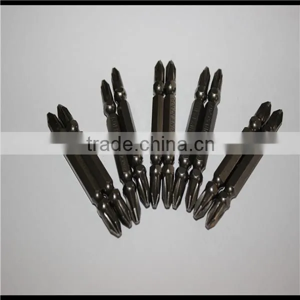 Professional pneumatic phillips double end ph2 double heads power bit with strong magnetic
